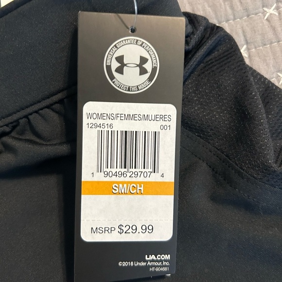 2 for $20 Under Armour Women's Athletic Black Shorts - Picture 6 of 6